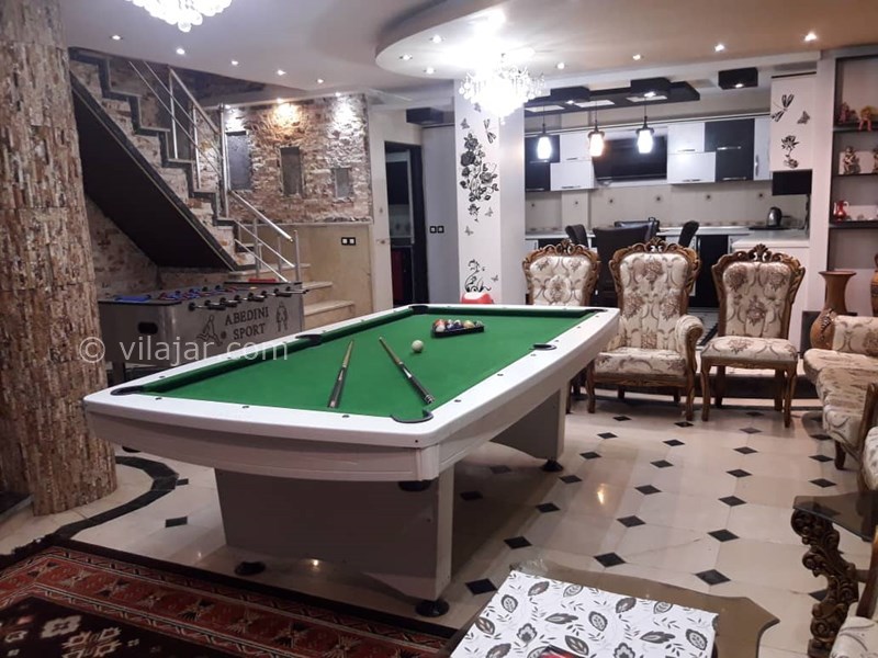 عکس شماره 587712 - اجاره ویلا با استخر و بیلیارد در سرخرود - 