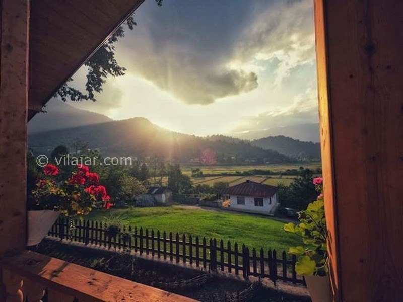 عکس شماره 587804 - اجاره ویلا چوبی جنگلی در ماسال - 