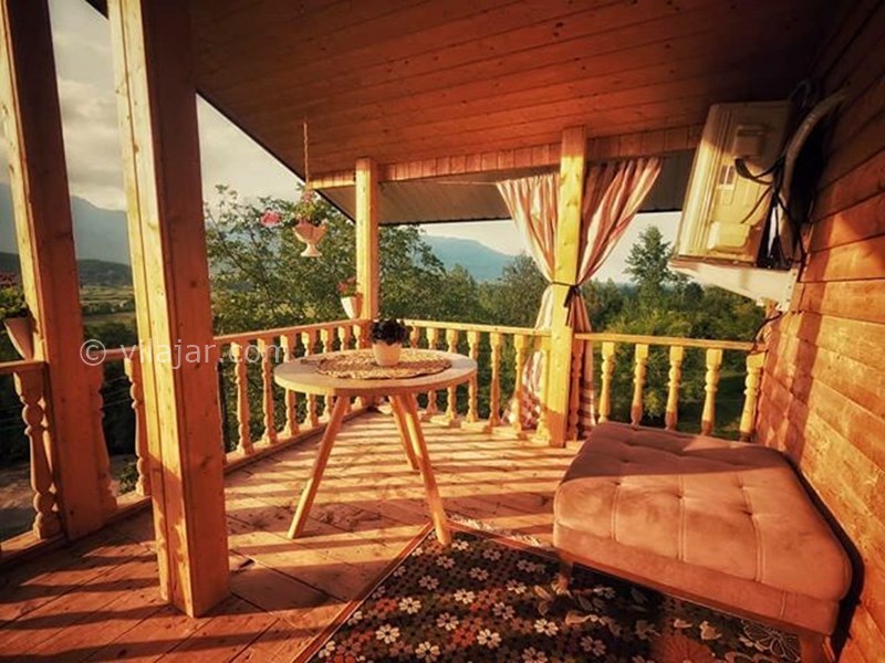 عکس شماره 587806 - اجاره ویلا چوبی جنگلی در ماسال - 