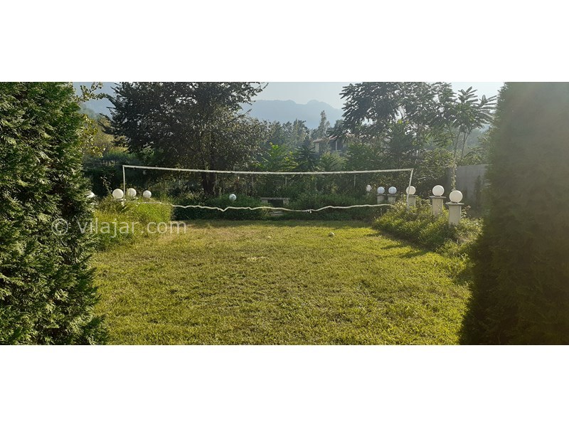 عکس شماره 589773 - اجاره ویلا با 2 استخر در قلعه رودخان - زمین چمن والیبال