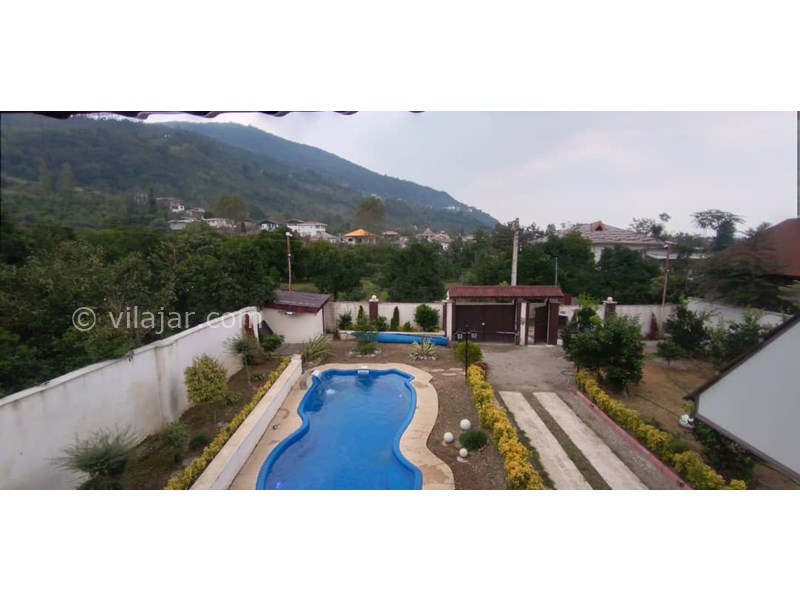 عکس شماره 589926 - اجاره ویلا با استخر روباز در شیرود - 