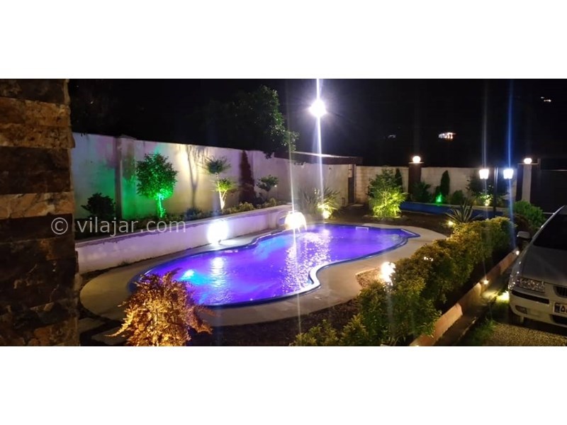 عکس شماره 589932 - اجاره ویلا با استخر روباز در شیرود - 