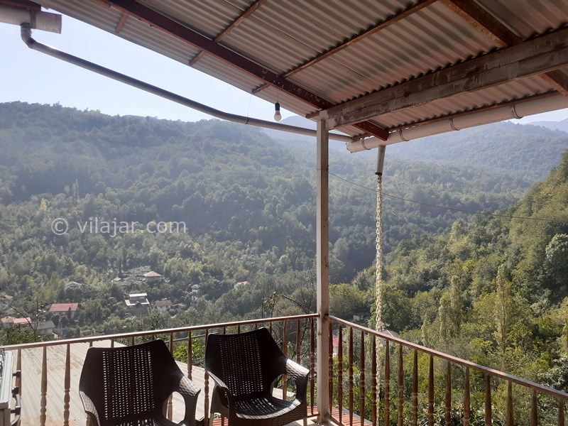 عکس شماره 591832 - اجاره ویلا در رامسر جواهرده - تراس (بالکن)ویلا