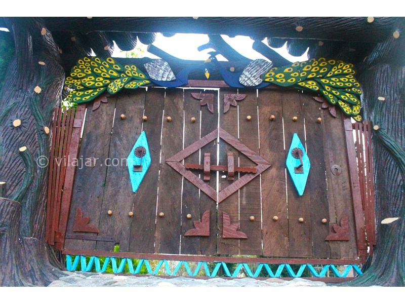 عکس شماره 592124 - اقامتگاه بومگردی در ماسال - نمای در قدیمی اقامتگاه