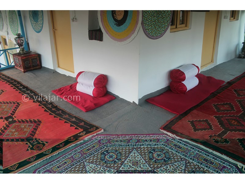 عکس شماره 592142 - اقامتگاه بومگردی در ماسال - نمای دخلی تراس