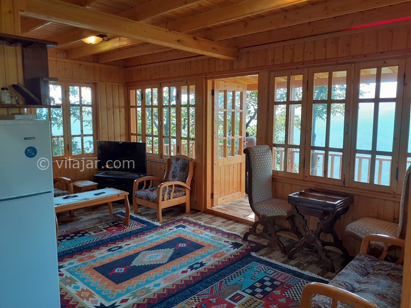 عکس شماره 592686 - اجاره کلبه چوبی در جنگل جواهرده - 