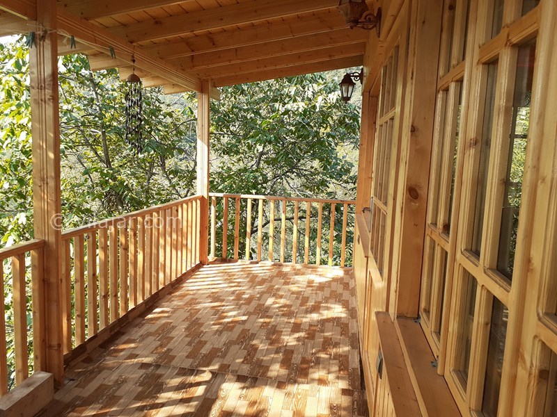 عکس شماره 592695 - اجاره کلبه چوبی در جنگل جواهرده - 