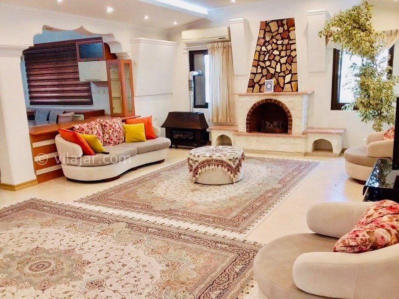 عکس شماره 593303 - ویلا رامسر استخردار با جکوزی - پذیرایی