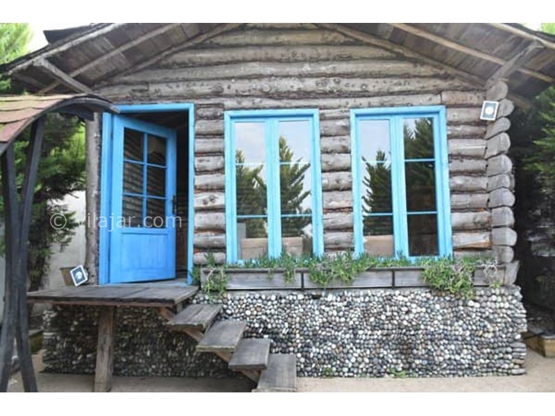 عکس شماره 595651 - اجاره ویلای ساحلی دربست نوشهر - نما الاچیق سنتی