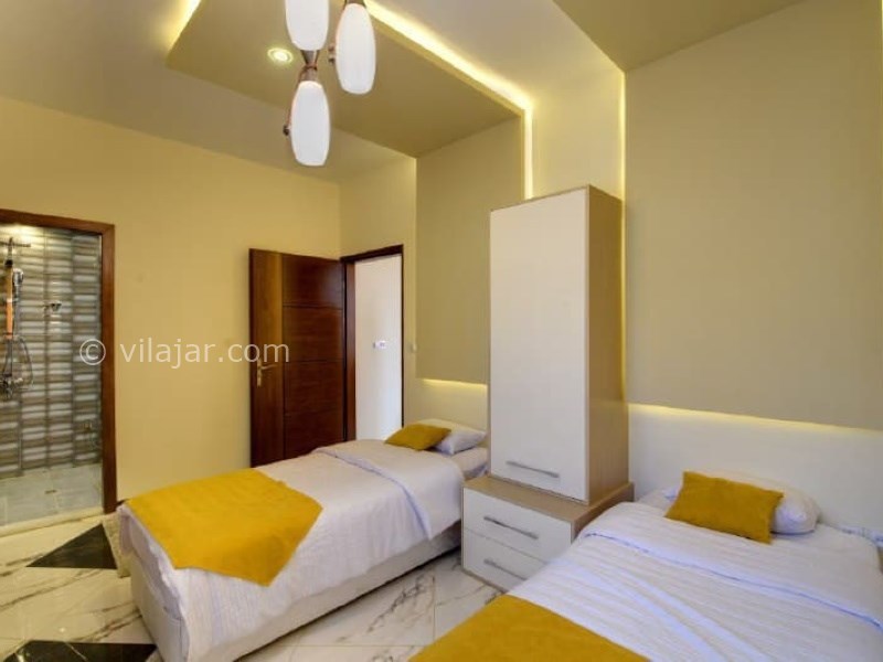 عکس شماره 595907 - ویلا در مجتمع اقامتی گلستانکوه - اتاق خواب (twin) مستر واحدهای ویلایی