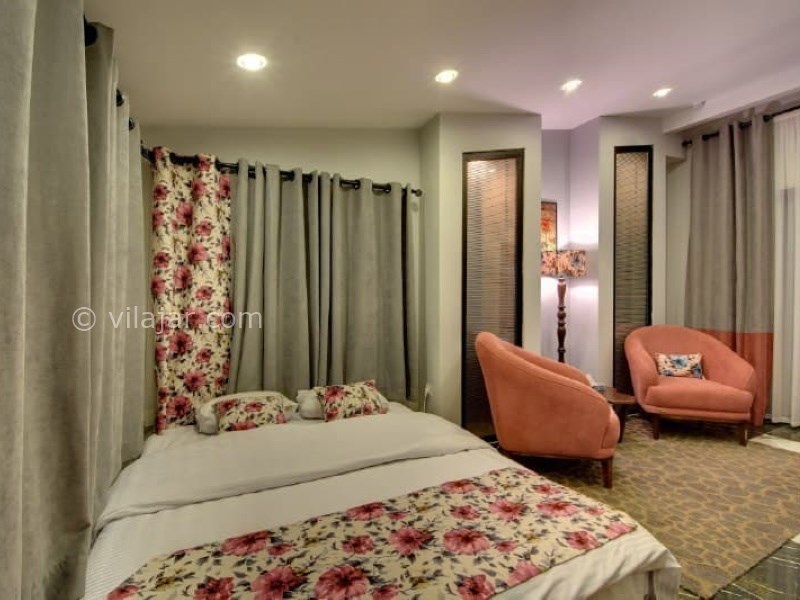 عکس شماره 595914 - ویلا در مجتمع اقامتی گلستانکوه - فضای داخلی اتاق خواب دو نفره مستر