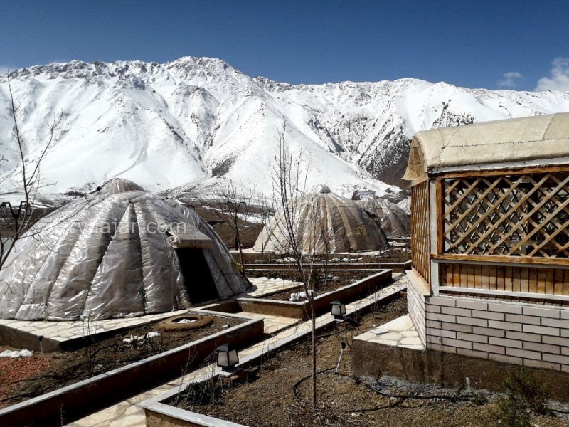 عکس شماره 595926 - ویلا در مجتمع اقامتی گلستانکوه - فضای خاطره انگیز چادر عشایری و آلاچیق سنتی