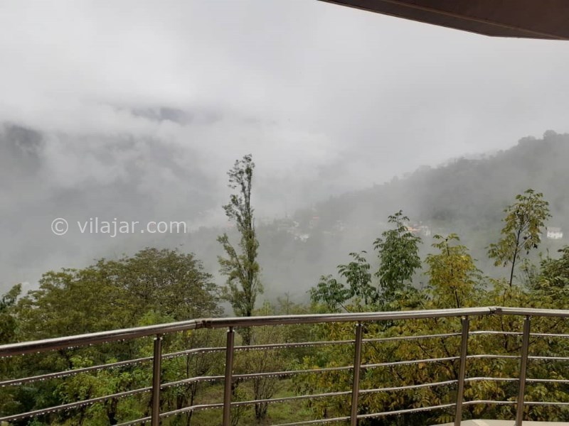 عکس شماره 597730 - اجاره ویلا در جاده جواهرده - تراس روبه جنگل و تماشای طبیعت