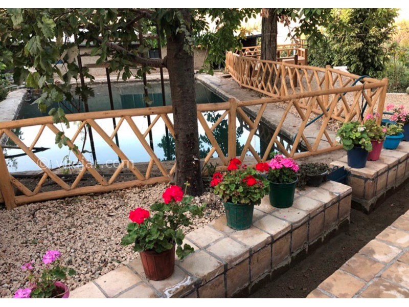 عکس شماره 598212 - اقامتگاه سنتی گلاب - محوطه و فضای سبز اقامتگاه گلاب