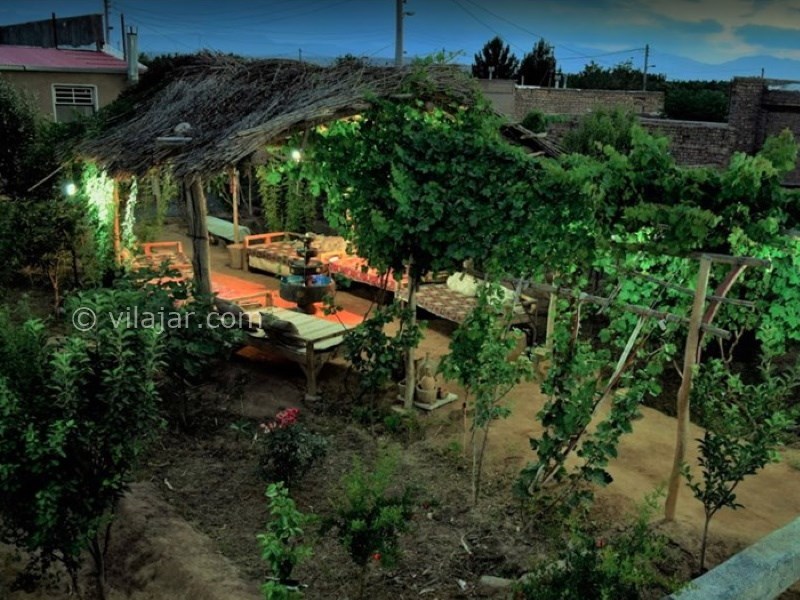 عکس شماره 598588 - اقامتگاه و خانه باغ شبهای کاغذی - اب نما و تخت سنتی