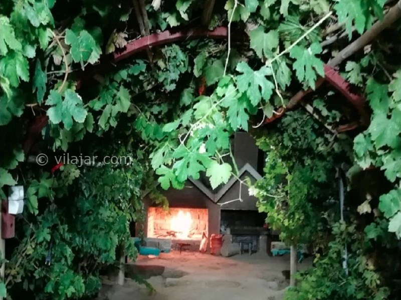 عکس شماره 598592 - اقامتگاه و خانه باغ شبهای کاغذی - تنور و شومینه هیزمی داخل محوطه