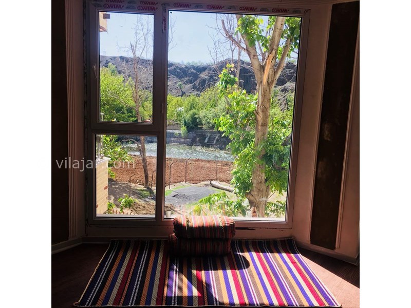 عکس شماره 606037 - اجاره ویلا حاشیه زاینده رود - ویو هال به رودخانه