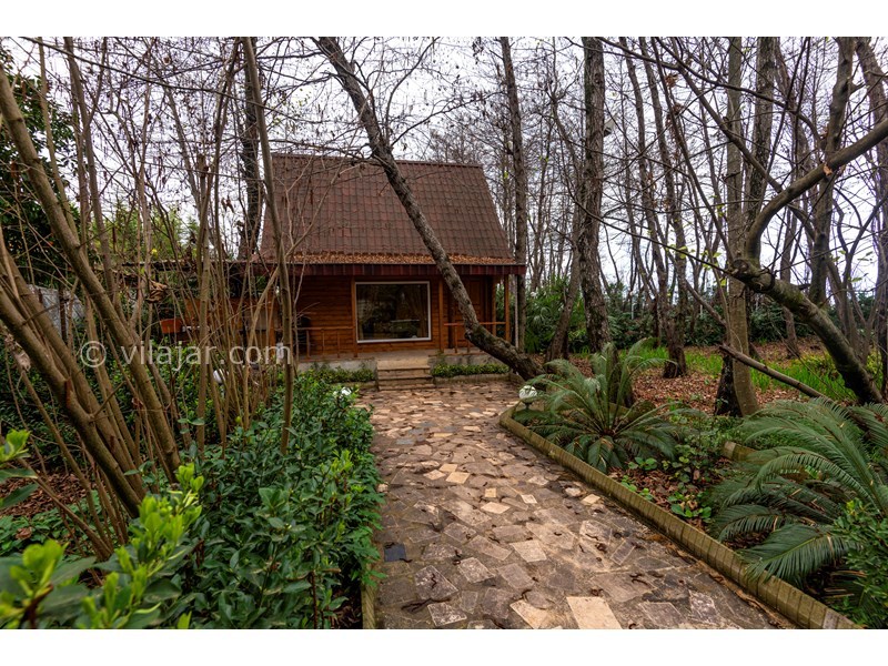 عکس شماره 606206 - ویلا چوبی استخردار در رامسر - 