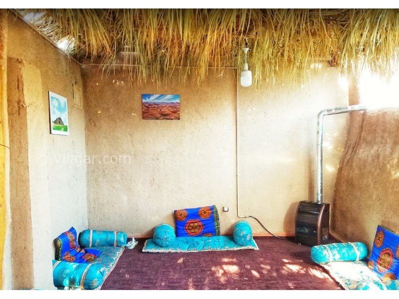 عکس شماره 607150 - اقامتگاه بومگردی نخل و نارنج - اتاق کاهگلی اقامتگاه بومگردی نخل و نارنج