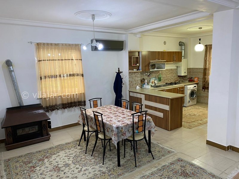 عکس شماره 607258 - اجاره ویلا در قلعه رودخان - میز نهارخوری طبقه اول