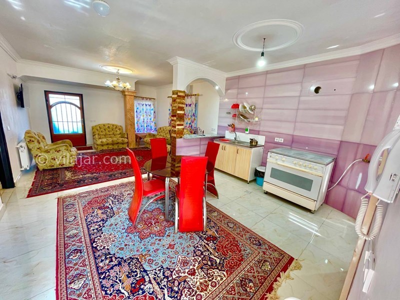 عکس شماره 608616 - ویلا با ساحل اختصاصی و استخر شیرود - پذیرایی پایین 