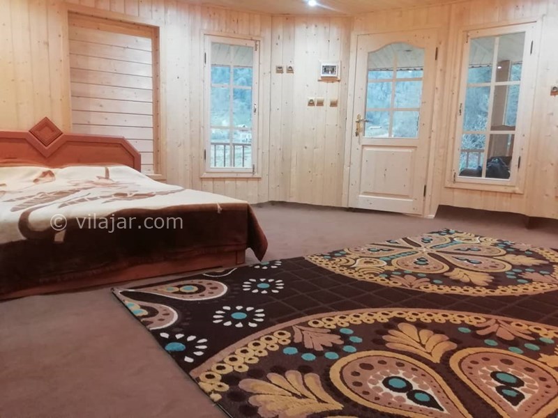 عکس شماره 608661 - اجاره ویلا ماسال با چشمه اختصاصی - تا خواب چوبی در بصورت دوبلکس با سرویس و حمام مجزا