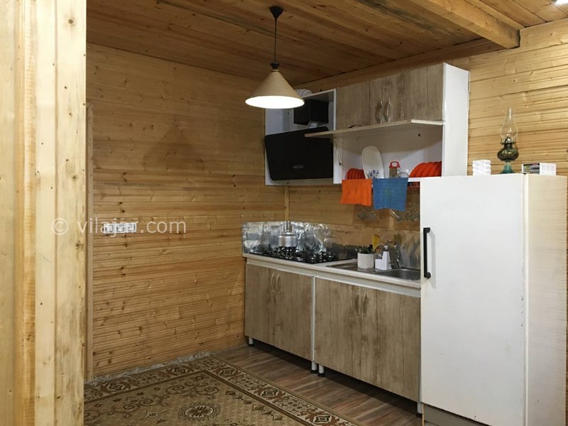 عکس شماره 608992 - اجاره ویلا چوبی در قلعه رودخان - آشپزخانه طبقه اول