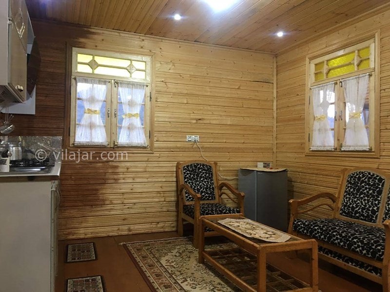 عکس شماره 609006 - اجاره ویلا چوبی در قلعه رودخان - مبلمان و آشپزخانه طبقه دوم
