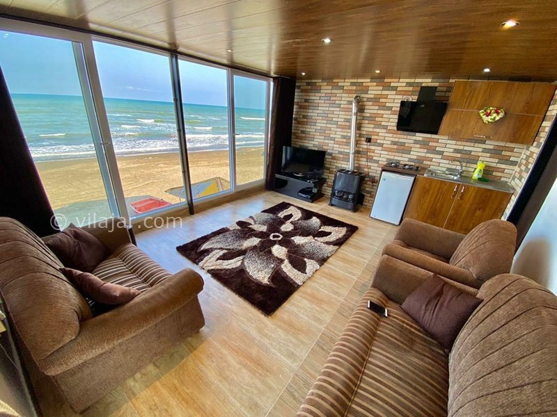 عکس شماره 609460 - اقامتگاه چسبیده به دریا تنکابن - 