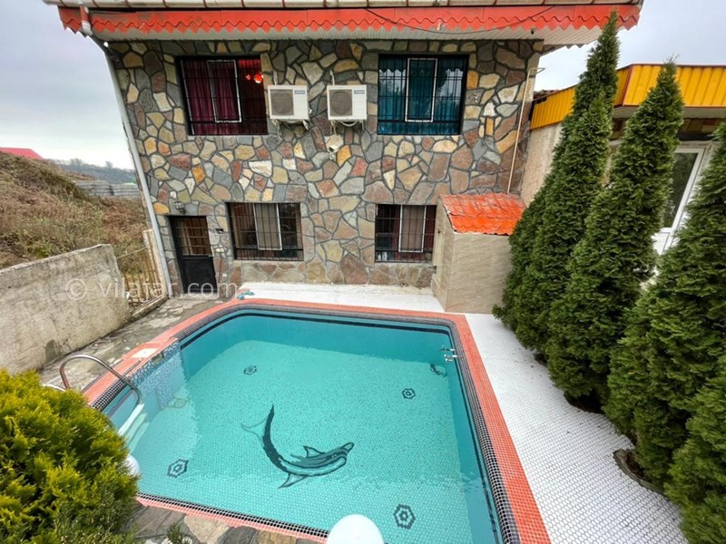 عکس شماره 609644 - ویلا جنگلی با استخر روباز بام رامسر - 