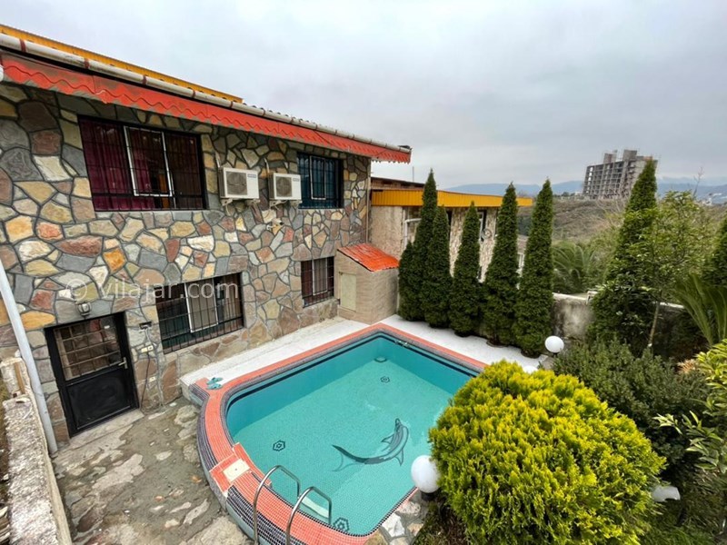 عکس شماره 609652 - ویلا جنگلی با استخر روباز بام رامسر - 