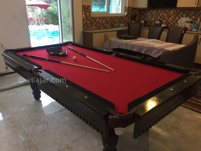 عکس شماره 610200 - اجاره ویلا با استخر روباز آبگرم رامسر - 🎱میز بیلیارد ایت بال نو جدید 🎱