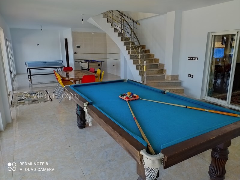 عکس شماره 611048 - ویلا ساحل اختصاصی رامسر با استخر - سالن بازی 