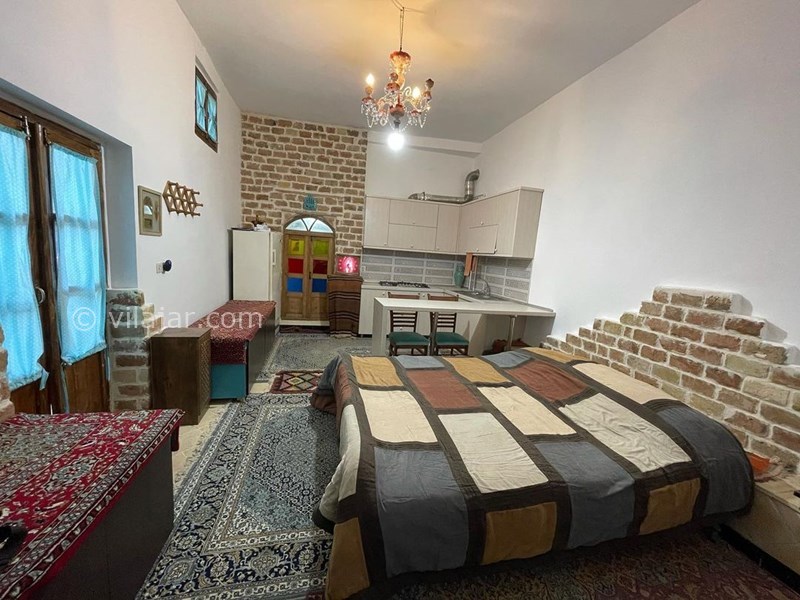 عکس شماره 612878 - اقامتگاه بومگردی حاجی اسماعیل - سوییت کامل با تخت دبل