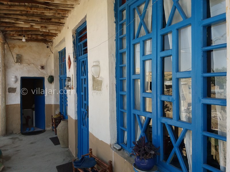 عکس شماره 612947 - اقامتگاه بوم گردی ترلان - ورودی اتاقهاو موقعیت سرویس بهداشتی