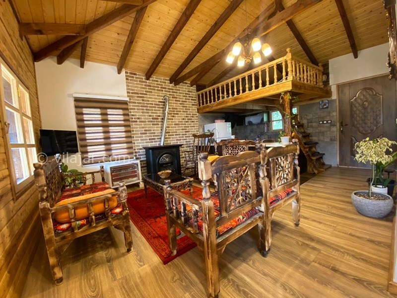 عکس شماره 613461 - اجاره ویلا چوبی جنگلی در رامسر - 