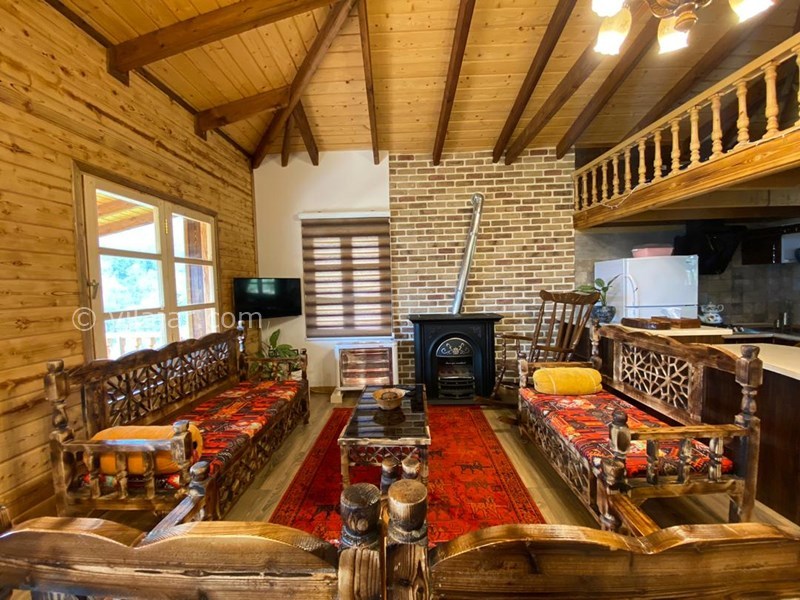 عکس شماره 613462 - اجاره ویلا چوبی جنگلی در رامسر - 