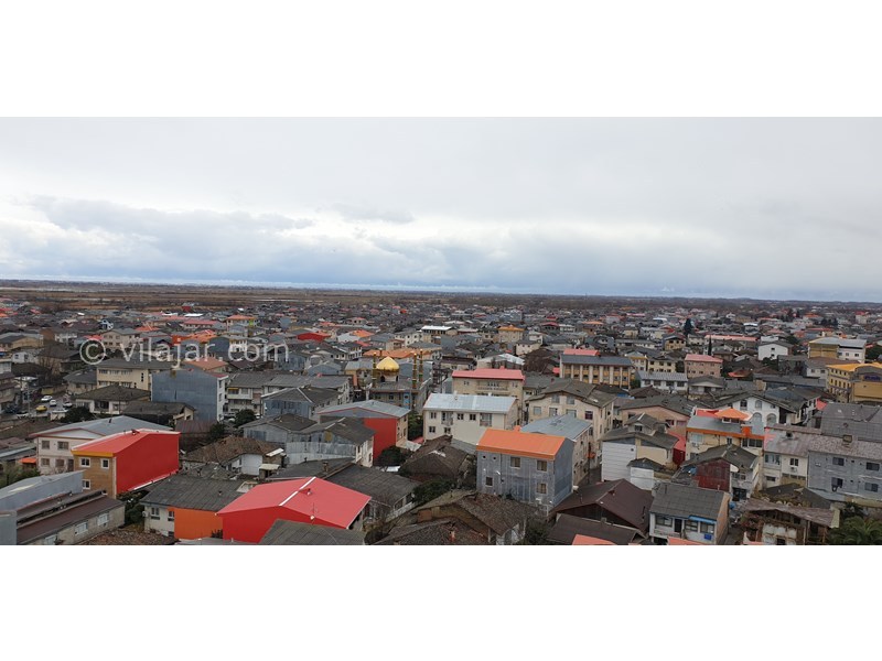 عکس شماره 614012 - اجاره آپارتمان در لنگرود - نمای شهر زیبای لنگرود