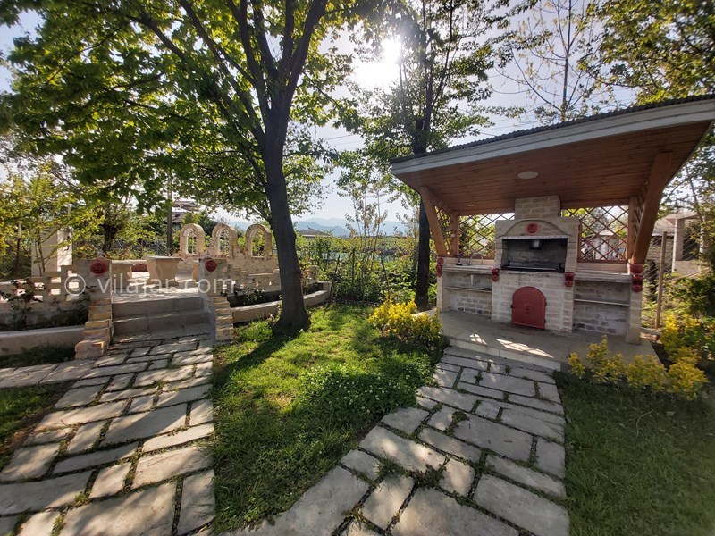 عکس شماره 615343 - اجاره ویلا در تالش - محوطه. باربیکیو