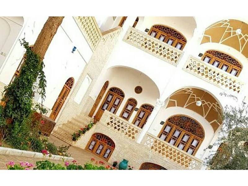 عکس شماره 615448 - اقامتگاه سنتی اطلسی کاشان - محوطه اقامتگاه سنتی اطلسی کاشان