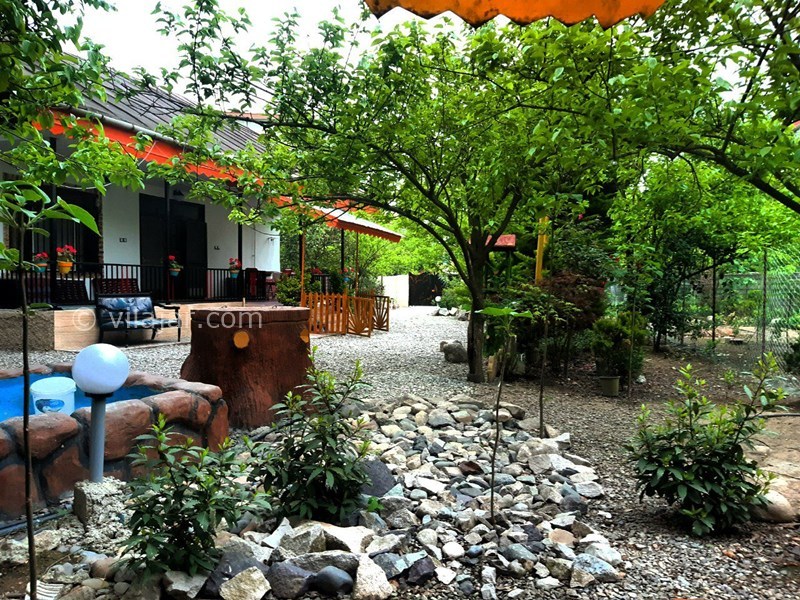 عکس شماره 615627 - اجاره ویلا در ولی آباد تنکابن - نما و حیاط