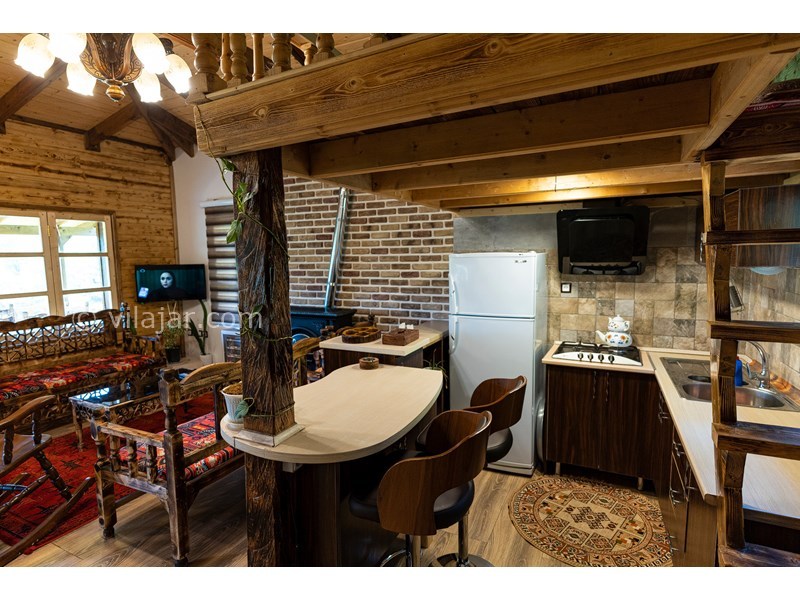 عکس شماره 616295 - اجاره ویلا چوبی جنگلی در رامسر - 