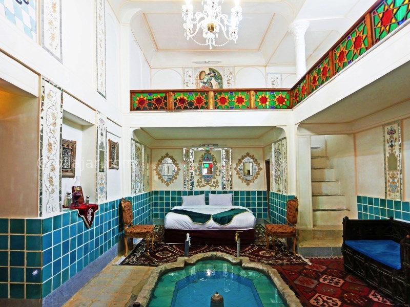 عکس شماره 616417 - اقامتگاه سنتی خان نشین - اتاق حوضخانه در اقامتگاه خان نشین