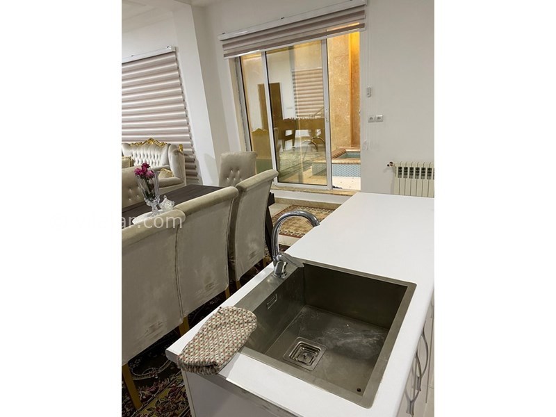 عکس شماره 616637 - ویلا با استخر در محمودآباد - ورودی استخر از داخل ویلا