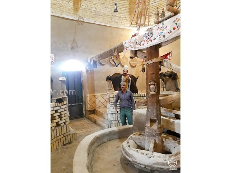 عکس شماره 617455 - اقامتگاه جوسوری آسیاب شتر ورزنه - آسیاب چوبی 300 ساله