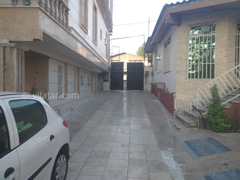 عکس شماره 617684 - اجاره اقامتگاه مبله لب دریا نوشهر - ورودی حیاط ویلا