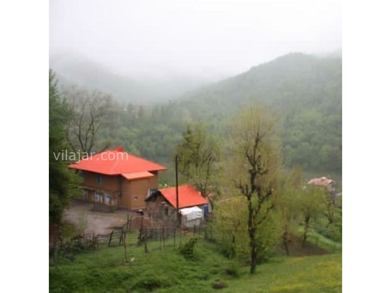 عکس شماره 617772 - اقامتگاه بومگردی ماه نشین - ویو اقامتگاه به جنگل