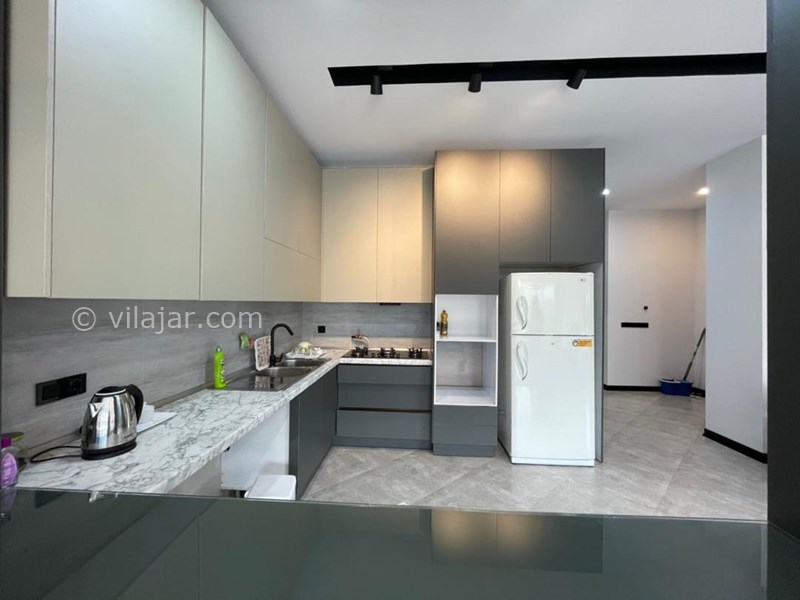 عکس شماره 618017 - ویلا مدرن با استخر روباز شیرود - اشپزخانه با تجهیزات