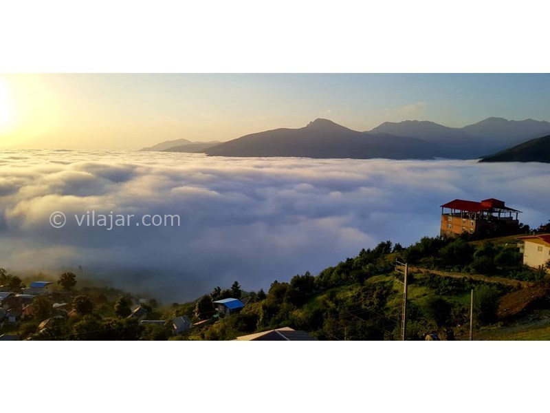 عکس شماره 620474 - اجاره اقامتگاه در ییلاق فیلبند - مشاهده جنگل ابر