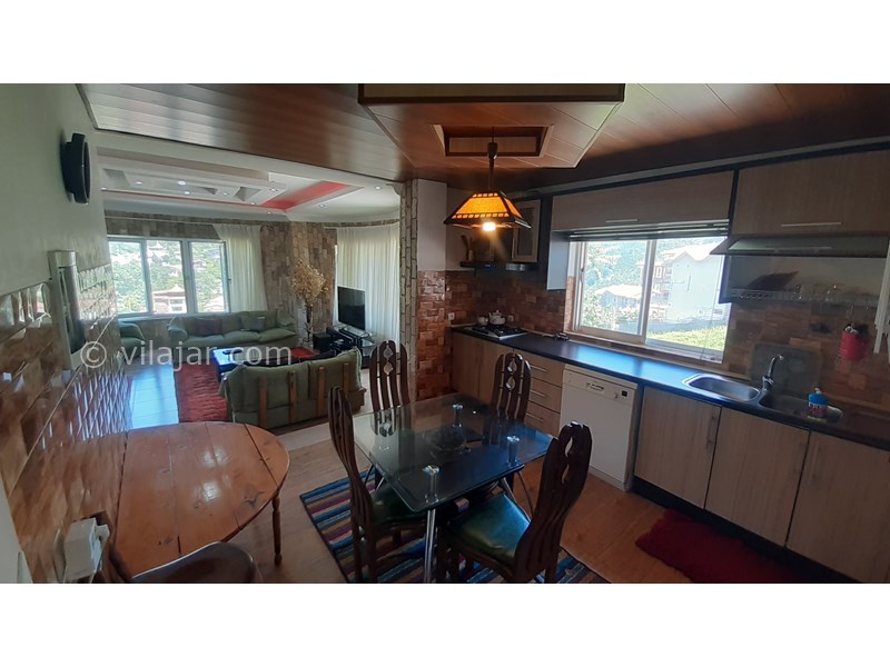 عکس شماره 622215 - اجاره ویلای جنگلی در رامسر - آشپز خانه مجهز